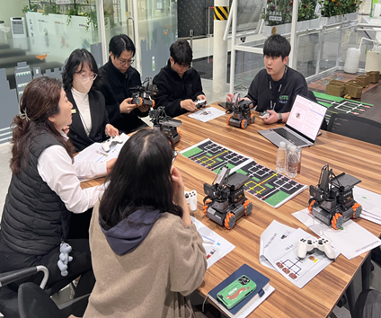 심화 과정 AI 로봇 교육 패키지 운영 현장